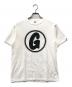 GOODENOUGH（グッドイナフ）の古着「サークルGロゴTシャツ」｜ホワイト
