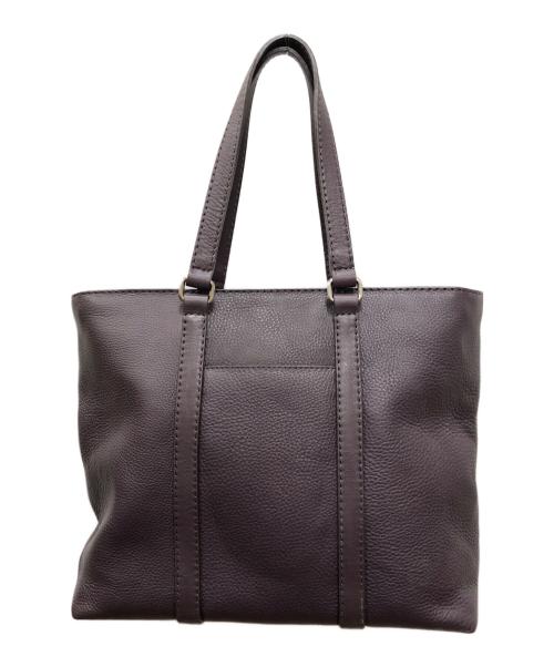 土屋鞄（ツチヤカバン）土屋鞄 (ツチヤカバン) トーンオイルヌメ デイリートートバッグ パープルの古着・服飾アイテム