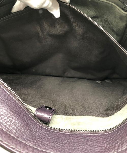 土屋鞄（ツチヤカバン）土屋鞄 (ツチヤカバン) トーンオイルヌメ デイリートートバッグ パープルの古着・服飾アイテム