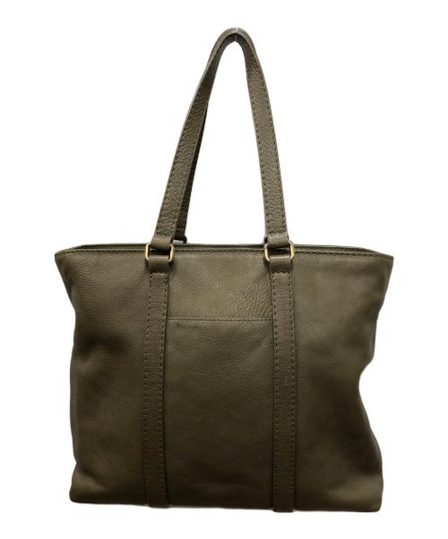 土屋鞄（ツチヤカバン）土屋鞄 (ツチヤカバン) トーンオイルヌメデイリートートバッグ グリーンの古着・服飾アイテム