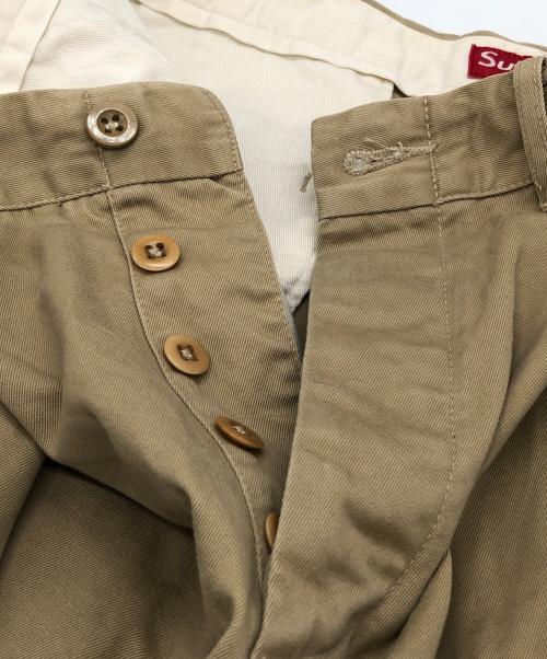 SUPREME（シュプリーム）SUPREME (シュプリーム) Pin Up Chino Pant ベージュ サイズ:36の古着・服飾アイテム