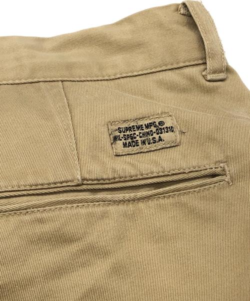 SUPREME（シュプリーム）SUPREME (シュプリーム) Pin Up Chino Pant ベージュ サイズ:36の古着・服飾アイテム