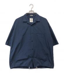 nanamica（ナナミカ）の古着「Open Collar S/S Shirt」｜ネイビー