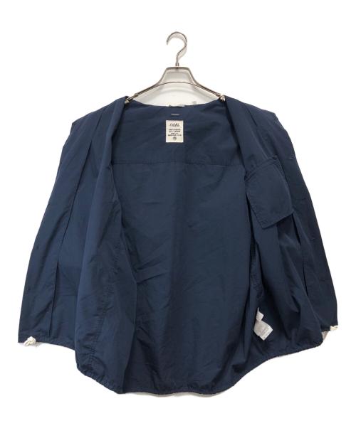 nanamica（ナナミカ）nanamica (ナナミカ) Open Collar S/S Shirt ネイビー サイズ:Mの古着・服飾アイテム