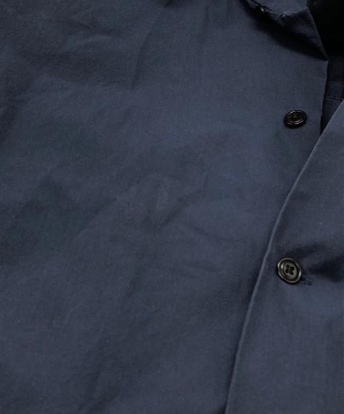 nanamica（ナナミカ）nanamica (ナナミカ) Open Collar S/S Shirt ネイビー サイズ:Mの古着・服飾アイテム