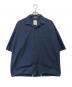 nanamica（ナナミカ）の古着「Open Collar S/S Shirt」｜ネイビー