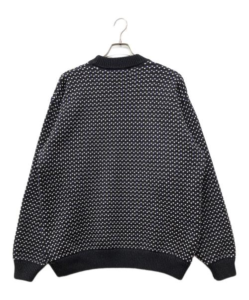 L.L.Bean（エルエルビーン）L.L.Bean (エルエルビーン) バーズアイニット グレー サイズ:Lの古着・服飾アイテム