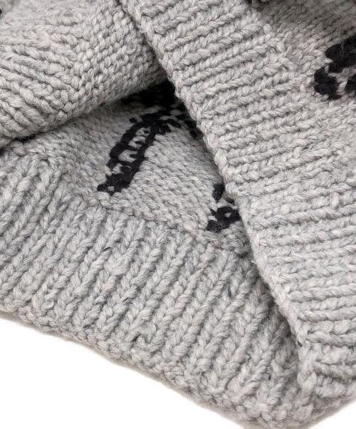 KANATA（カナタ）KANATA (カナタ) カウチンニットカーディガン グレー サイズ:下記参照 未使用品の古着・服飾アイテム