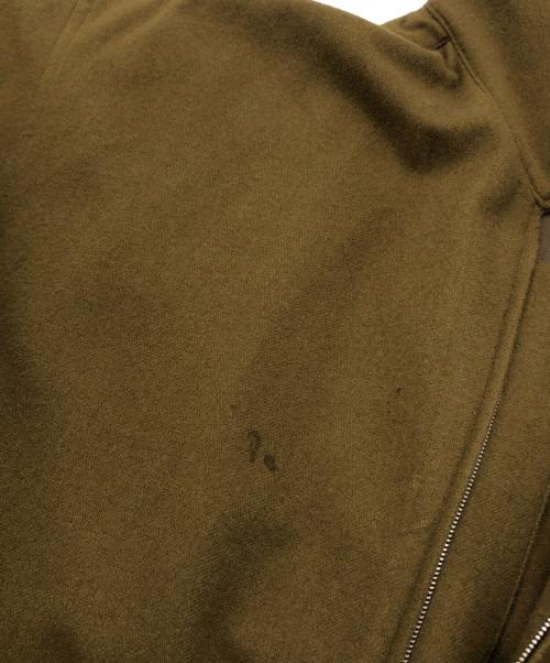 AURALEE（オーラリー）AURALEE (オーラリー) SUPER SOFT WOOL FLANNEL ZIP SHIRTS ベージュ サイズ:4の古着・服飾アイテム