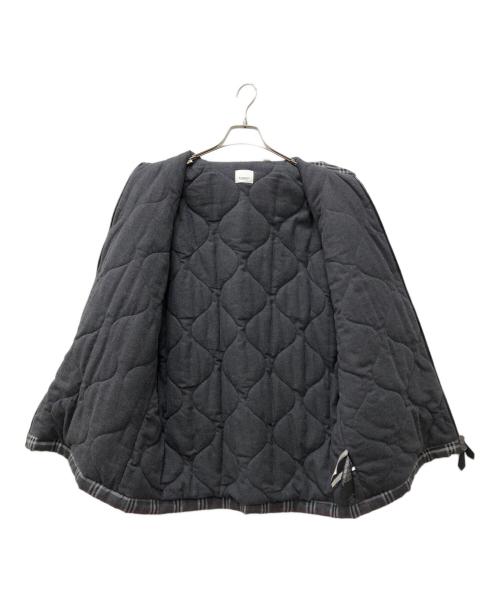 BURBERRY LONDON（バーバリーロンドン）BURBERRY LONDON (バーバリーロンドン) フランネルオーバーシャツ グレー サイズ:Mの古着・服飾アイテム
