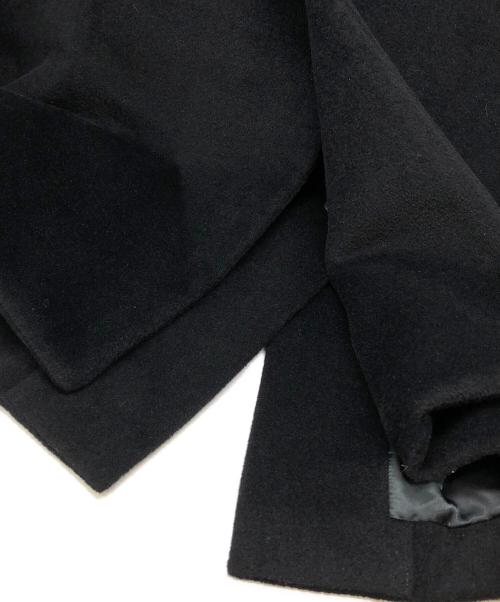 ISSEY MIYAKE MEN（イッセイミヤケメン）ISSEY MIYAKE MEN (イッセイミヤケメン) アンゴラ混ショールカラーコート ブラック サイズ:2の古着・服飾アイテム
