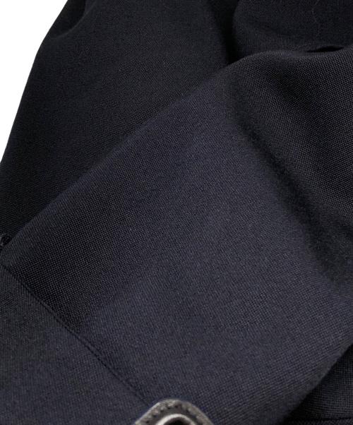 BOTTEGA VENETA（ボッテガベネタ）BOTTEGA VENETA (ボッテガベネタ) ウールトレンチコート ネイビー サイズ:48の古着・服飾アイテム