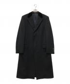Salvatore Ferragamoサルヴァトーレ フェラガモ）の古着「カシミヤコート」｜ブラック