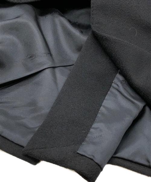 Salvatore Ferragamo（サルヴァトーレ フェラガモ）Salvatore Ferragamo (サルヴァトーレ フェラガモ) カシミヤコート ブラック サイズ:2の古着・服飾アイテム
