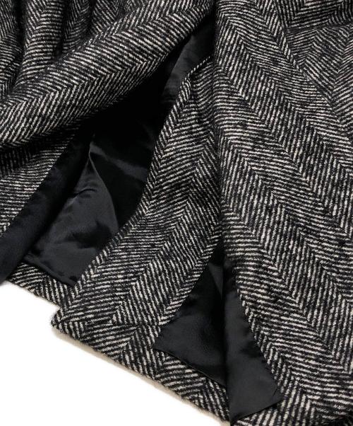 dunhill（ダンヒル）dunhill (ダンヒル) ウールカシミヤコート ブラック サイズ:52の古着・服飾アイテム