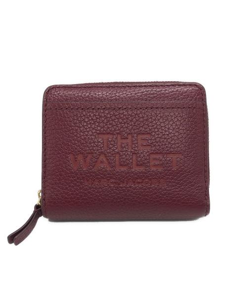 MARC JACOBS（マークジェイコブズ）MARC JACOBS (マークジェイコブス) ザ レザー コンパクト ウォレット ミニ ワインレッドの古着・服飾アイテム