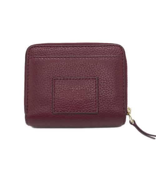 MARC JACOBS（マークジェイコブズ）MARC JACOBS (マークジェイコブス) ザ レザー コンパクト ウォレット ミニ ワインレッドの古着・服飾アイテム