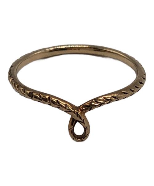 agete（アガット）agete (アガット) リング ブラウン サイズ:11号の古着・服飾アイテム