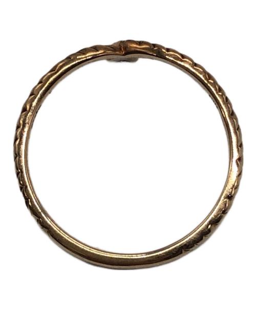 agete（アガット）agete (アガット) リング ブラウン サイズ:11号の古着・服飾アイテム