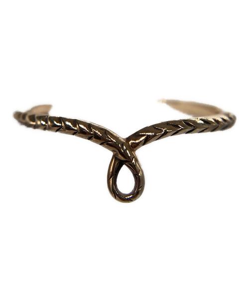 agete（アガット）agete (アガット) リング ブラウン サイズ:11号の古着・服飾アイテム