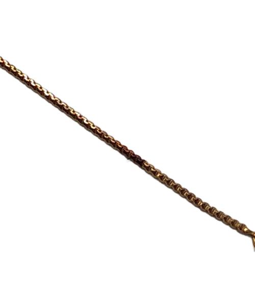 agete（アガット）agete (アガット) ダイヤネックレス ブラウンの古着・服飾アイテム