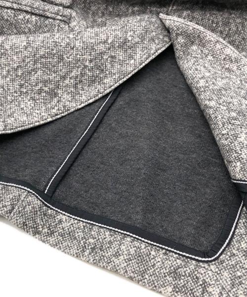 CIRCOLO 1901（チルコロ1901）Circolo 1901 (チルコロ1901) コットン ストレッチ ジャージー2Bジャケット グレー サイズ:48の古着・服飾アイテム