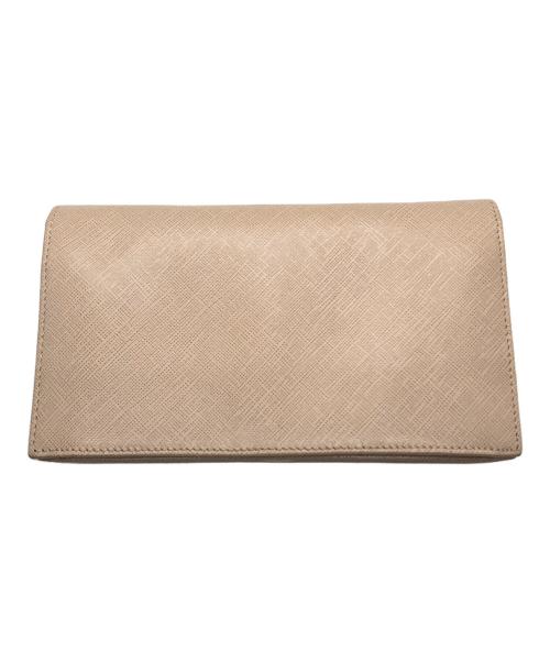 Salvatore Ferragamo（サルヴァトーレ フェラガモ）Salvatore Ferragamo (サルヴァトーレ フェラガモ) ショルダー財布 ベージュ サイズ:下記参照の古着・服飾アイテム