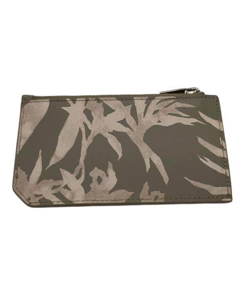 Saint Laurent Paris（サンローランパリ）Saint Laurent Paris (サンローランパリ) カードケース グリーンの古着・服飾アイテム