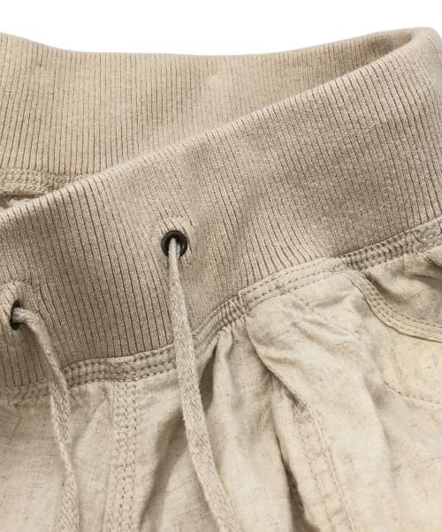 goa（ゴア）goa (ゴア) Parachute Bondage Zip Flared Cargo Pants アイボリー サイズ:Fの古着・服飾アイテム