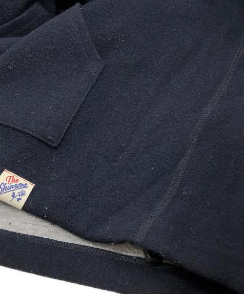 THE SHINZONE（ザ シンゾーン）THE SHINZONE (ザ シンゾーン) HALF ZIP SWEATSHIRT ネイビー サイズ:FOの古着・服飾アイテム