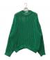 SYUMAN.（シュウマン）の古着「SYM bike chain knit pull over」｜グリーン