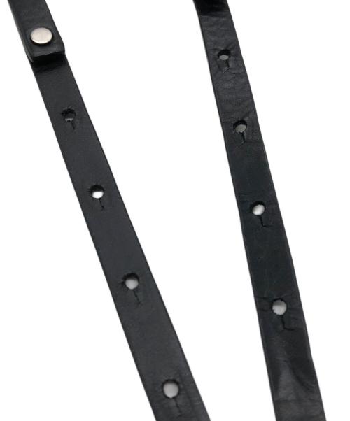 BOTTEGA VENETA（ボッテガベネタ）BOTTEGA VENETA (ボッテガベネタ) ショルダーフォンホルダー ブラックの古着・服飾アイテム