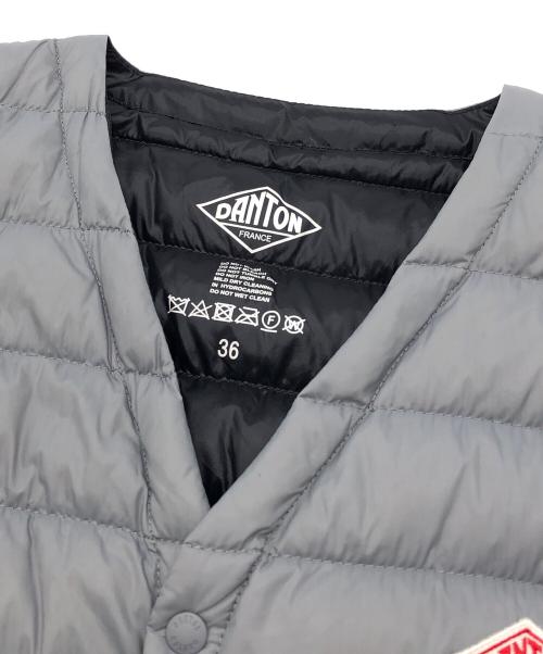 DANTON（ダントン）DANTON (ダントン) インナーダウンロングコート グレー サイズ:36の古着・服飾アイテム