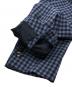 中古・古着 LARDINI (ラルディーニ) 3Bチェックジャケット ブルー サイズ:46：17000円