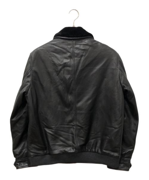 ALTACRUNA（アルタクルーナ）ALTACRUNA (アルタクルーナ) ラムレザージャケット ブラック サイズ:50の古着・服飾アイテム