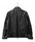 Cinquanta (チンクワンタ) ラムナッパレザージップブルゾン ブラック サイズ:50：60000円
