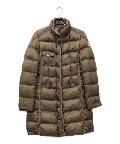 MONCLER（モンクレール）MONCLER (モンクレール) ROMARINダウンコート ブラウンの古着・服飾アイテム