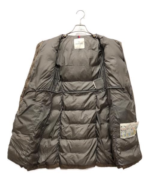 MONCLER（モンクレール）MONCLER (モンクレール) ROMARINダウンコート ブラウンの古着・服飾アイテム
