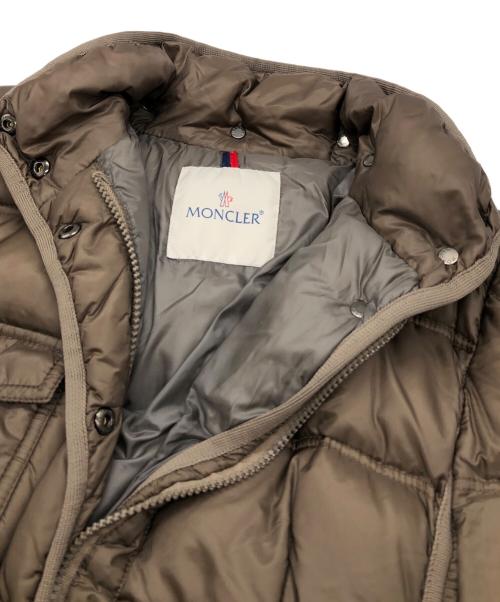 MONCLER（モンクレール）MONCLER (モンクレール) ROMARINダウンコート ブラウンの古着・服飾アイテム