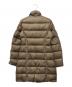 MONCLER (モンクレール) ROMARINダウンコート ブラウン：40000円