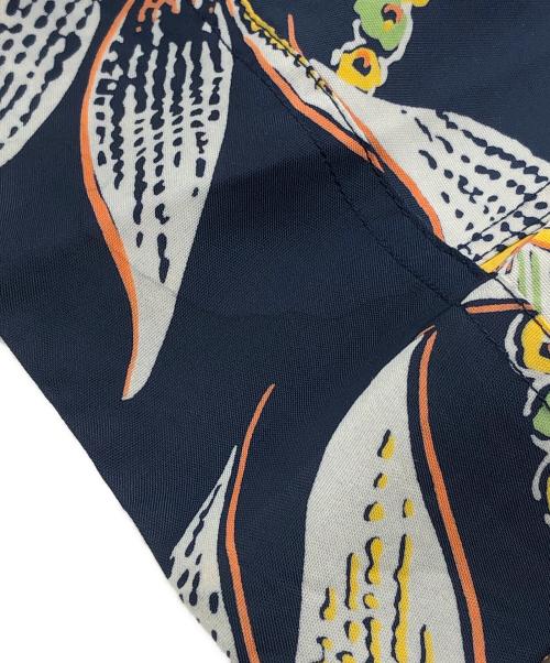 Sun Surf（サンサーフ）Sun Surf (サンサーフ) DREAMS AND PINEAPPLE L/S open shirts ネイビー サイズ:Mの古着・服飾アイテム