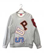 SUPREMEシュプリーム）の古着「Big Arc Crewneck」｜グレー