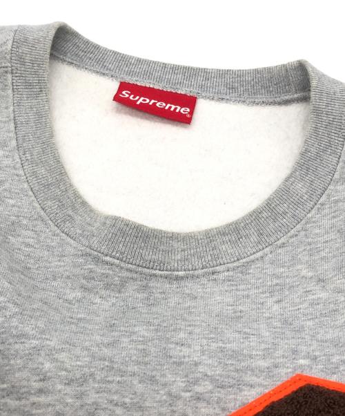 SUPREME（シュプリーム）Supreme (シュプリーム) Big Arc Crewneck グレー サイズ:Lの古着・服飾アイテム