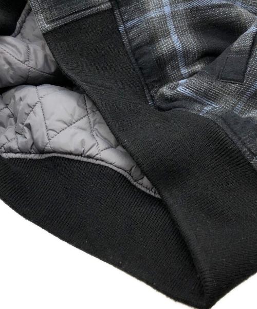 DIESEL（ディーゼル）DIESEL (ディーゼル) Padded Bomber Jacket ブラック サイズ:46の古着・服飾アイテム