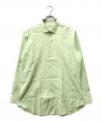 ETROエトロ）の古着「ペイズリーコットンシャツ」｜グリーン