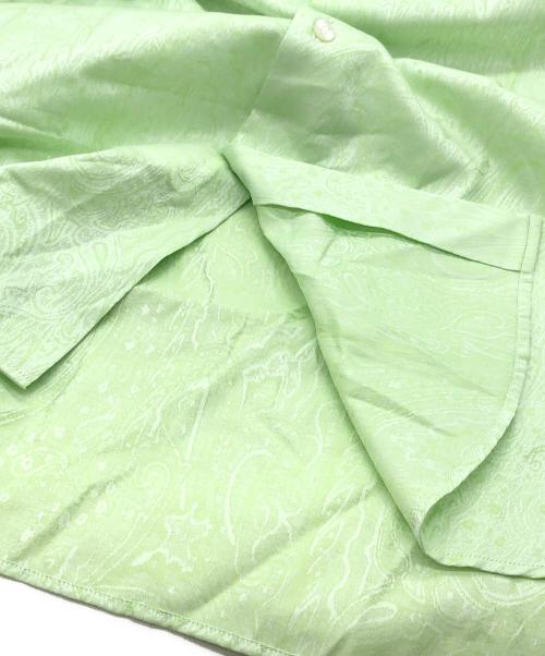 ETRO（エトロ）ETRO (エトロ) ペイズリーコットンシャツ グリーン サイズ:44の古着・服飾アイテム