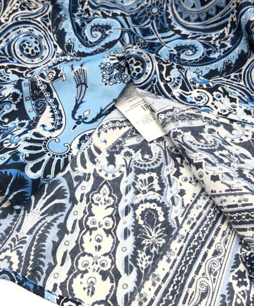 ETRO（エトロ）ETRO (エトロ) ペイズリーシャツ ブルー サイズ:XLの古着・服飾アイテム