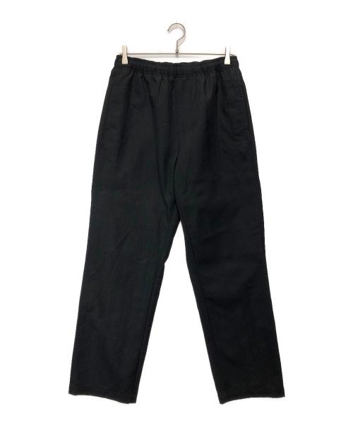 stussy（ステューシー）stussy (ステューシー) ストライプイージーパンツ ブラック サイズ:Sの古着・服飾アイテム