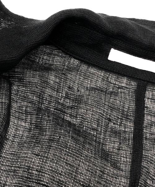 GALERIE VIE（ギャルリーヴィー）GALERIE VIE (ギャルリーヴィー) リノカラミ シャツジャケット ブラック サイズ:Fの古着・服飾アイテム