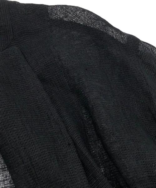 GALERIE VIE（ギャルリーヴィー）GALERIE VIE (ギャルリーヴィー) リノカラミ シャツジャケット ブラック サイズ:Fの古着・服飾アイテム